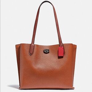 Rare Beautiful Coach Willow Tote